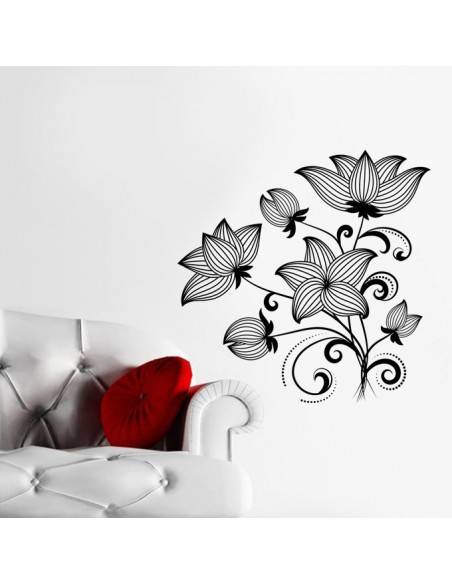Sticker fleurs