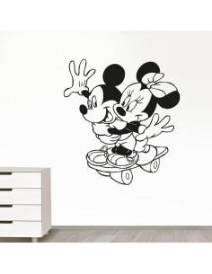 Sticker Mickey et Minnie