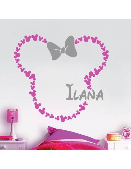 stickers tête demickey