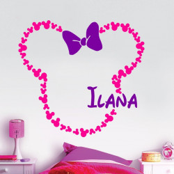 stickers tête demickey