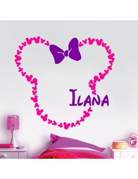 stickers tête demickey