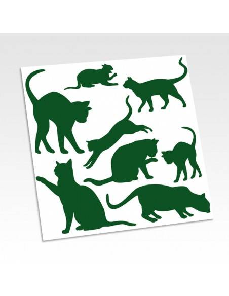 Planche stickers chats