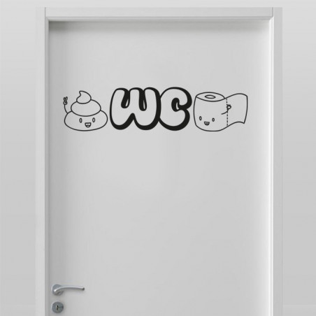 Sticker toilette
