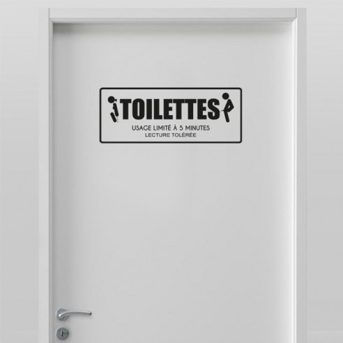Stickers toilette