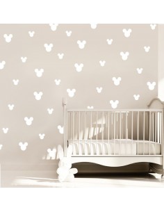 kit stickers têtes de Mickey