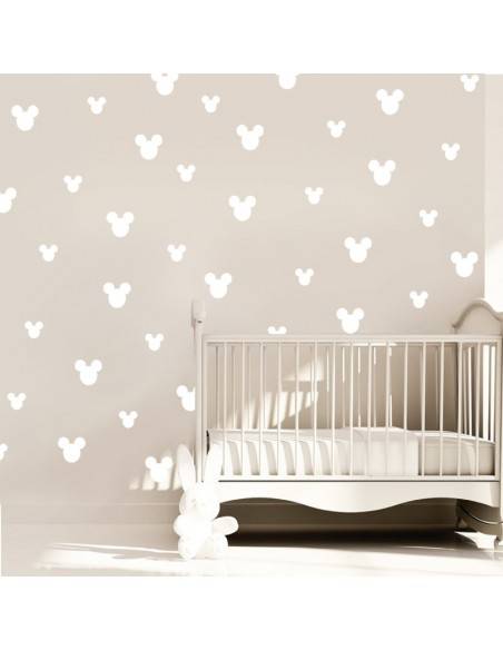 kit stickers têtes de Mickey