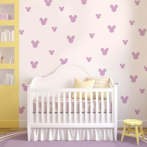 kit stickers têtes de Mickey