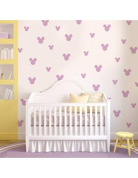 kit stickers têtes de Mickey