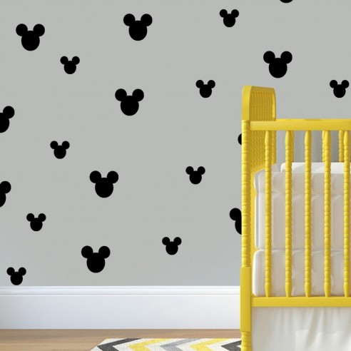 kit stickers têtes de Mickey