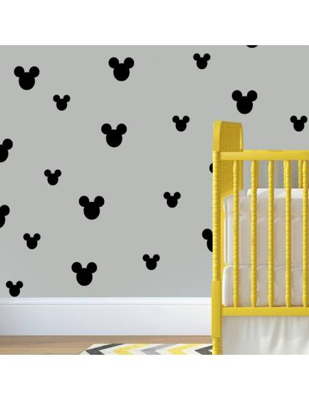 kit stickers têtes de Mickey