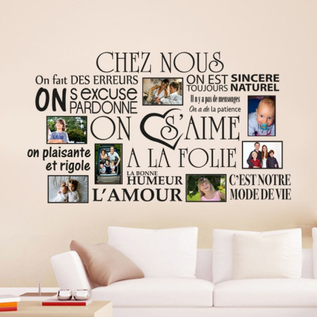 Stickers cadre photos