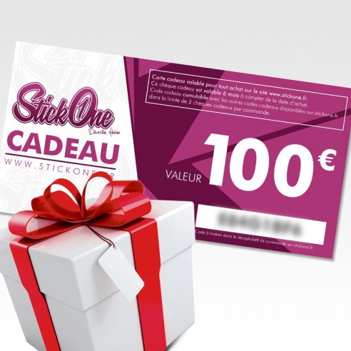 Carte cadeau de 100€