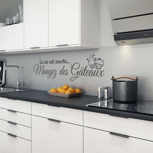 Sticker mangez des gâteaux