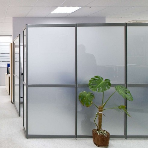 Film adhésif dépoli opaque