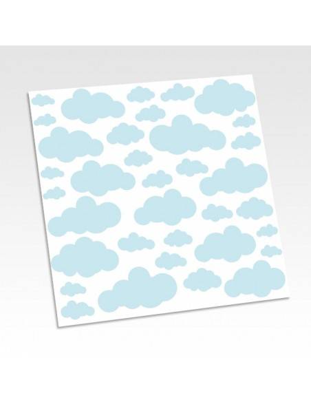Planche stickers nuages