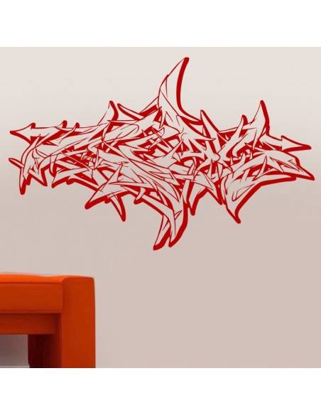 Stickers muraux graffiti