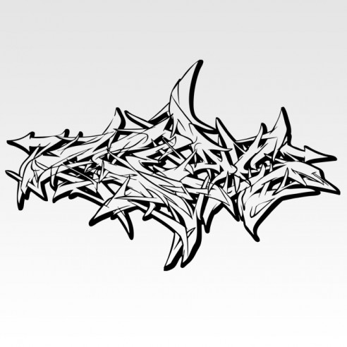 Stickers décoration graffiti