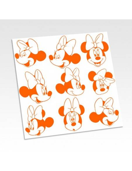 Stickers Minnie et Mickey