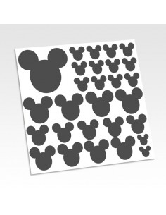 Stickers tête de Mickey 2