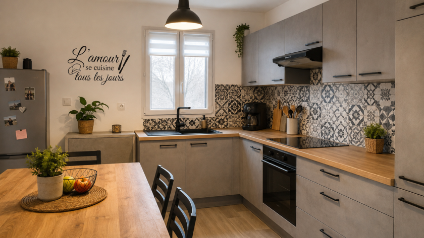 decoration de cuisine stickone