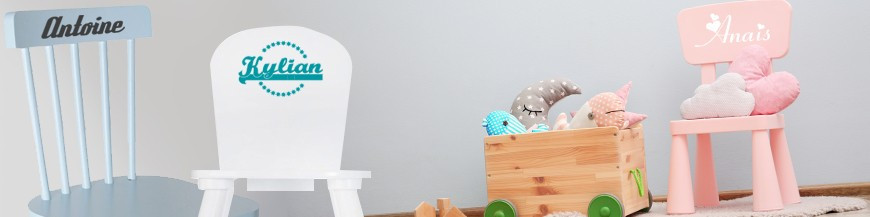 Stickers chaise enfant