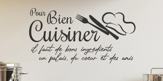 Stickers citation cuisine