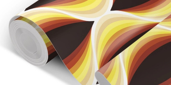 Films adhésifs retro groovy