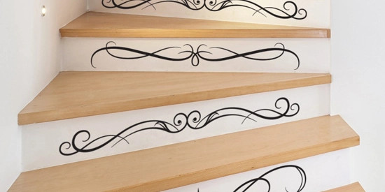 Stickers motifs pour escaliers