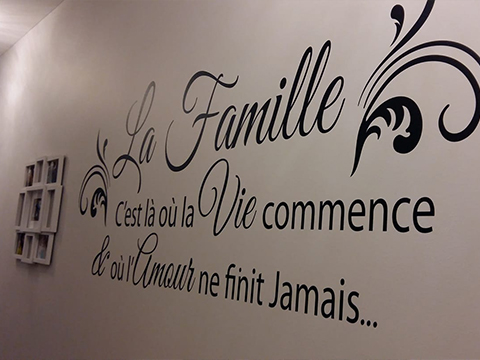 Stickers famille