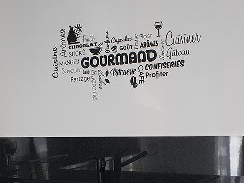 stickers pele mele cuisine