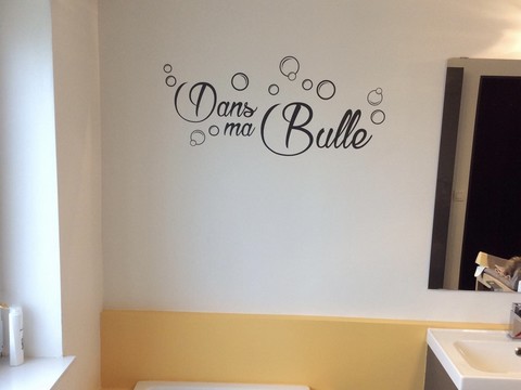 stickers salle de bain